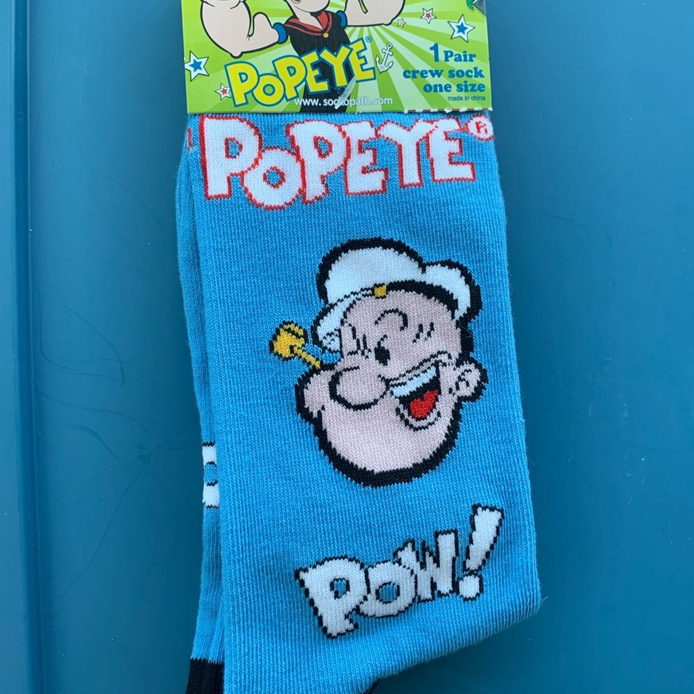 Blue Crew Socks